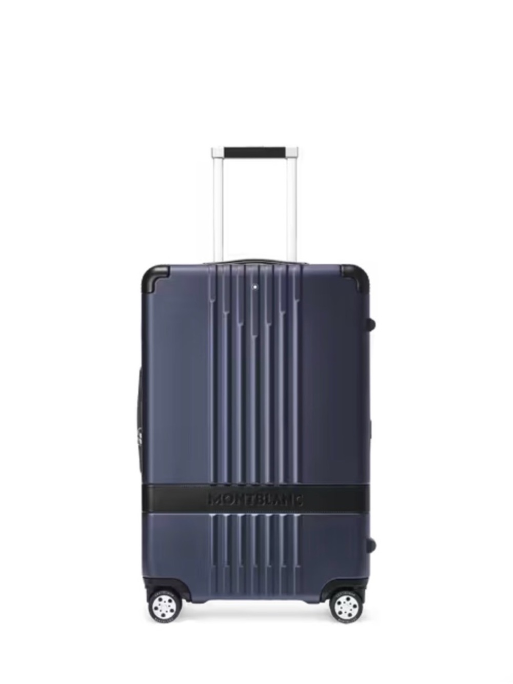 Montblanc Navy Blue Hard-Shell Carry-On with Black Trim